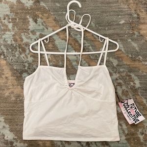 Future Collective White Tank Top